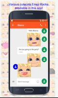 Curly Blonde Emoji syot layar 1