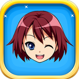 Anime Girl Emoji icono