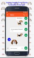 BeagleMoji - Beagle Dog Emoji captura de pantalla 1