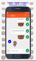 BearMoji - Bear Emoji captura de pantalla 1