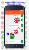 BerryMoji - Berry Lovers Emoji скриншот 1