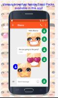 1 Schermata Blonde Girl Emoji