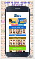 Blonde Female Emoji اسکرین شاٹ 2