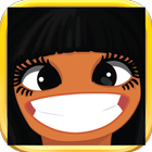 Brunette Woman Emojis ikona