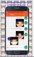 Brunette Female Emoji Ekran Görüntüsü 1