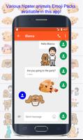 GoldieMoji - Golden Retriever Emoji screenshot 1