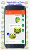 FrogMoji - Frog Emoji captura de pantalla 1