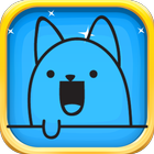 Manga Cat Emoji آئیکن