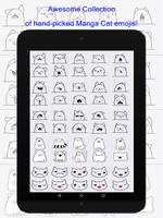 Manga Cat Emoji اسکرین شاٹ 3