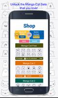 Manga Cat Emoji اسکرین شاٹ 2
