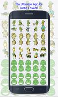 TurtleMoji - Turtle Emoji Affiche