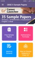 CBSE X Sample Papers poster