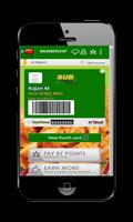 Sub Fresh Rewards mLoyal App plakat