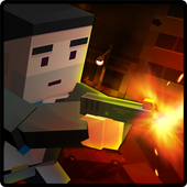 Cube Zombie War APK MOD