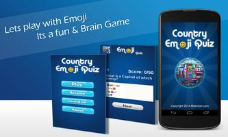 Country Emoji Quiz โปสเตอร์