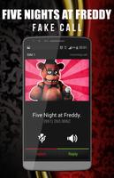 Fake Call From five nights Freddy Farce capture d'écran 3