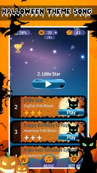 piano tiles halloween theme song poster