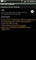VoIP SMS CallBack capture d'écran 2