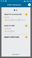 Caller Name Location Announcer الملصق
