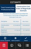 برنامه‌نما MMQS Cost Calculator عکس از صفحه
