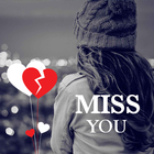 Miss You Photo Editor-icoon