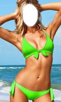 Bikini Suit Photo Montage Affiche