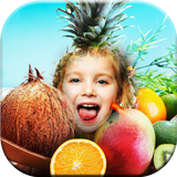 Fruit Faces photo editor-icoon