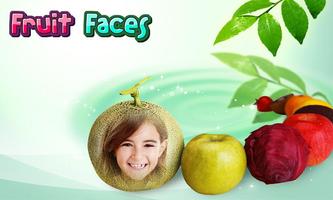Fruit Faces photo editor پوسٹر