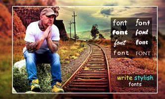 Railway Track Photo Editor penulis hantaran
