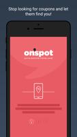 OnSpot - Advanced coupons app Plakat