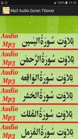 Mp3 Audio Quran Tilawat capture d'écran 1