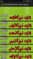 Mp3 Mobile Quran Audio App poster