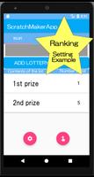 Let's make scratch lotteries！ Ekran Görüntüsü 1