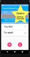 Let's make scratch lotteries！ syot layar 2