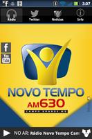 Rádio Novo Tempo 630 AM الملصق