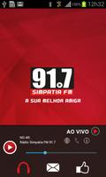 Rádio Simpatia 91.7 FM Affiche