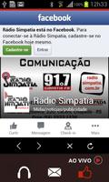 Rádio Simpatia 91.7 FM скриншот 3