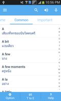 Thai Dictionary capture d'écran 3