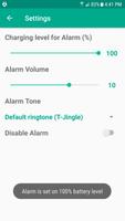 برنامه‌نما Charge Alarm عکس از صفحه