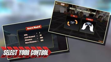 Zombie Road Shooter capture d'écran 2