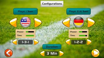 2 Player Finger Soccer screenshot 1