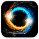 APK Живые обои. Лед с огнем