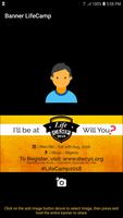 Life Camp Banner الملصق