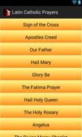 Latin Catholic Prayers स्क्रीनशॉट 1
