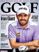 GOLF Magazine Australia Affiche