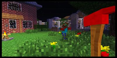 Mod Zombie Apocalypse Minecraft PE capture d'écran 3