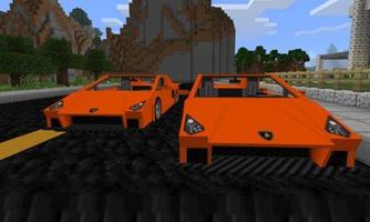 Cars Mod Lambo for MCPE capture d'écran 1