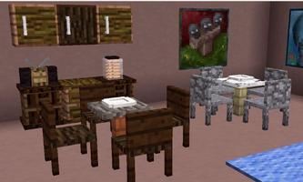 برنامه‌نما Furniture Mod for MCPE عکس از صفحه