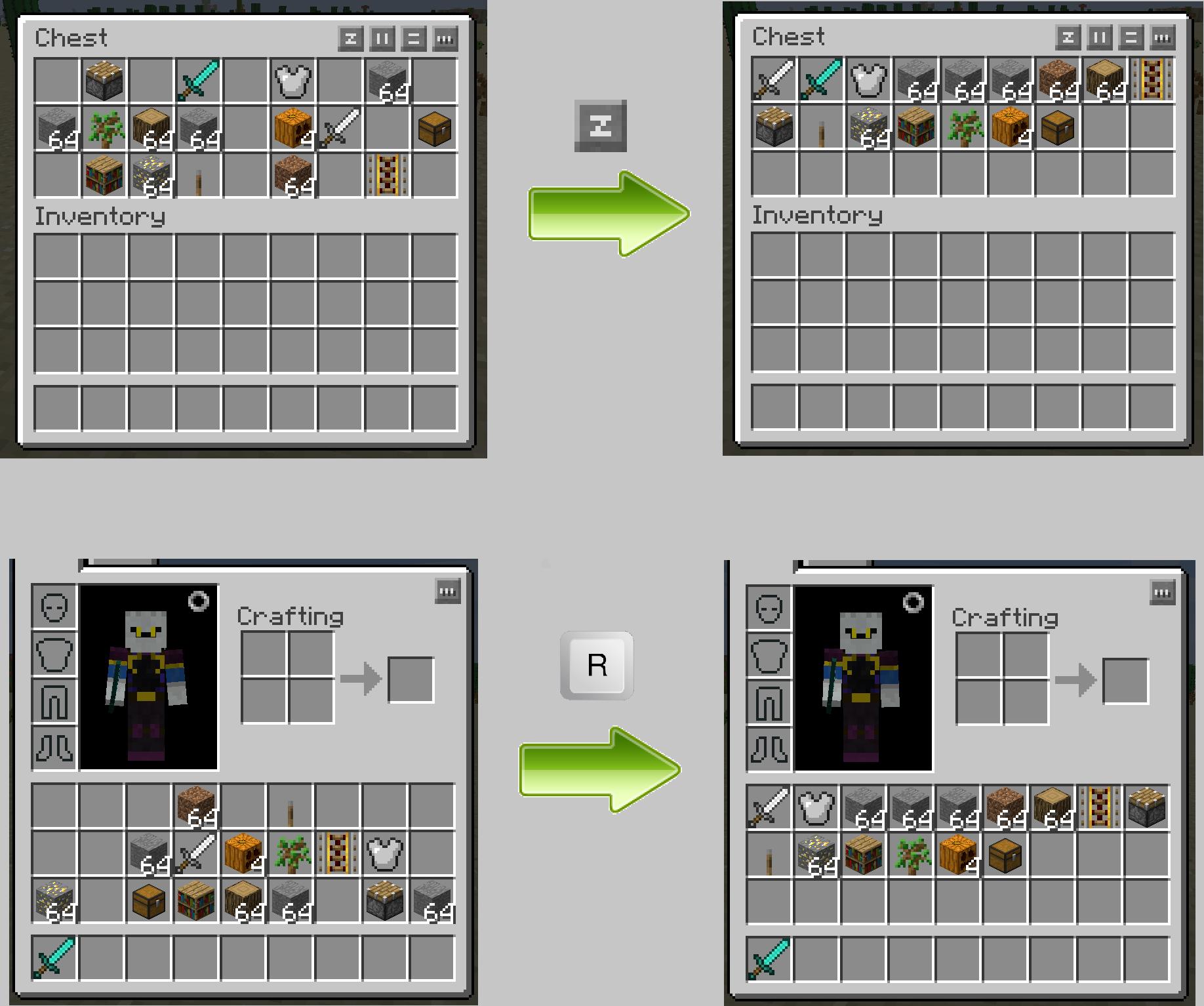 Inventory Tweaks Mod For Mcpe For Android Apk Download