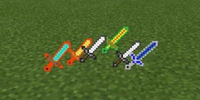 More Swords Mod for MCPE imagem de tela 1